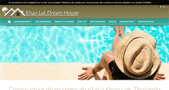 Desktop Screenshot of khaolak-dream-house.com