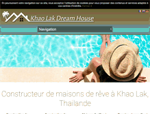 Tablet Screenshot of khaolak-dream-house.com